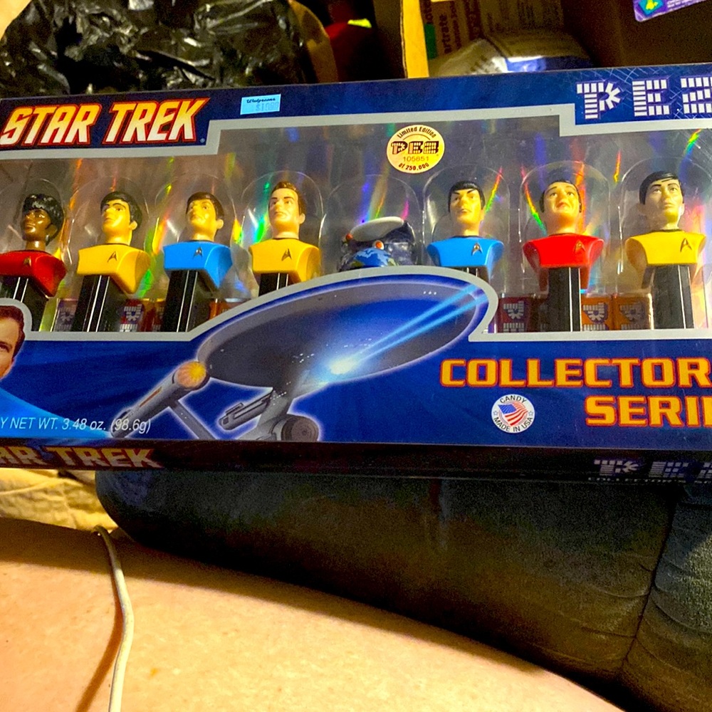 NEW Well, I'm Dr. Spock, I'm here to rock, y'all PEZ set